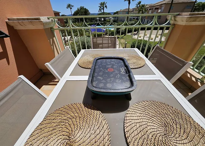T2 Climatise A 100m De La Avec Piscine Et Parking - Fr-1-768-88 La Garonnette-Plage